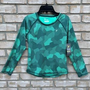 Old Navy Girls Active Long Sleeve T Shirt
Go- Dry Performance Top Sz M (8)